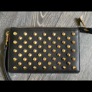 Michael Kors studded wristlet